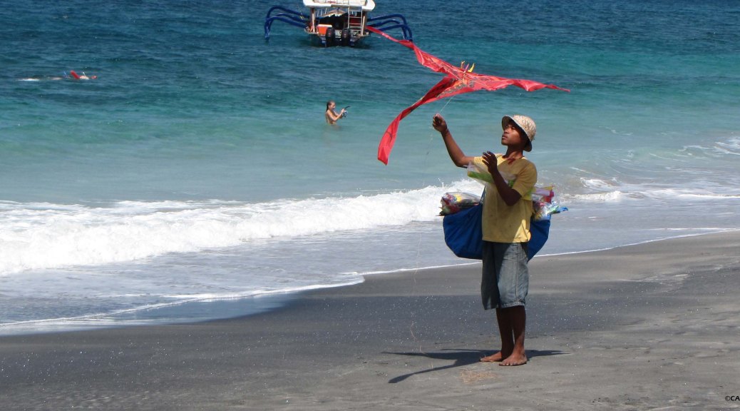 Kite @White Sand Beach bali