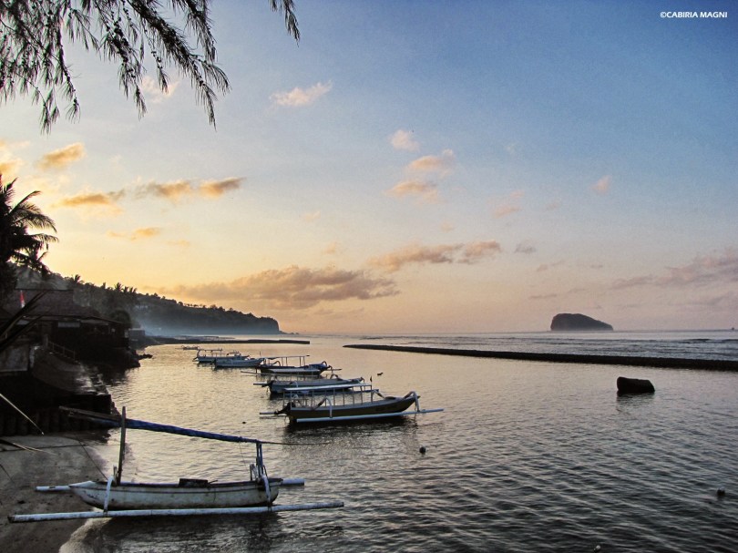Sunrise in Candidasa, Bali
