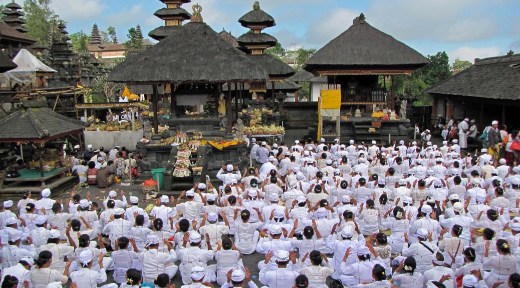 Pura Besakih temple Bali