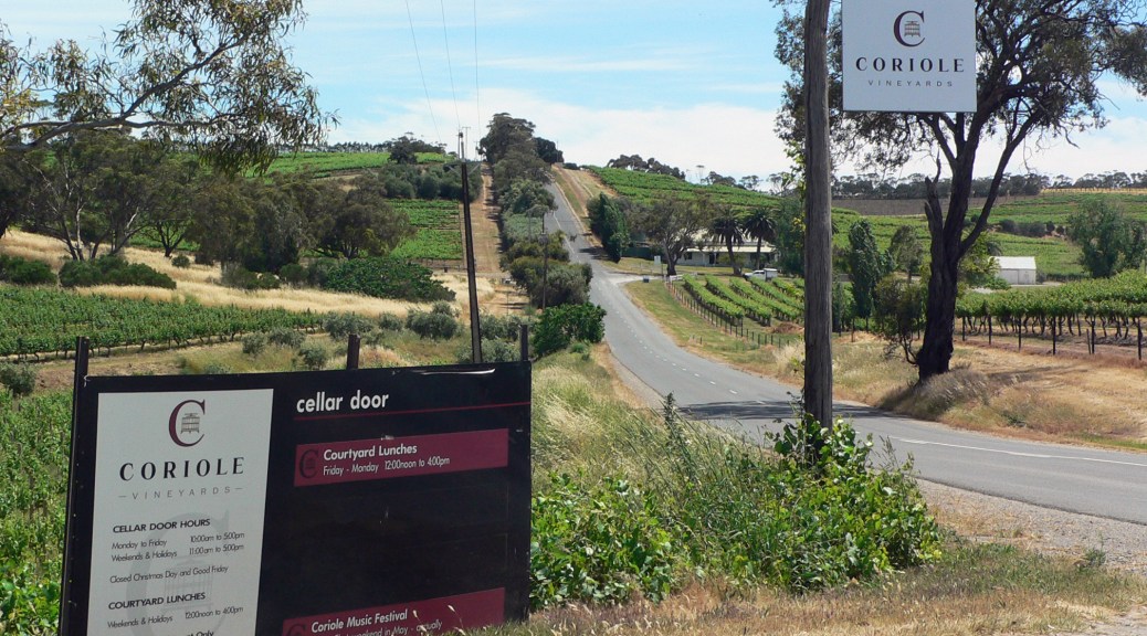 Coriole winery South Australia
