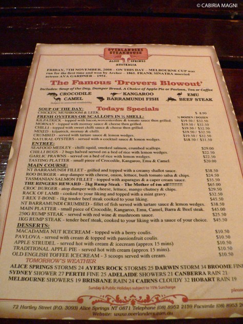 Overlanders Steakhouse