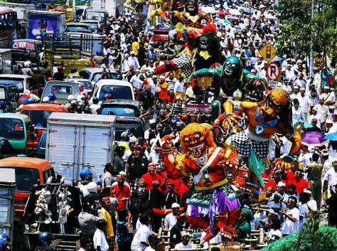 Ogoh-ogoh parade from worldislandparadise.com