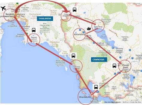 Itinerario Thai Cambo