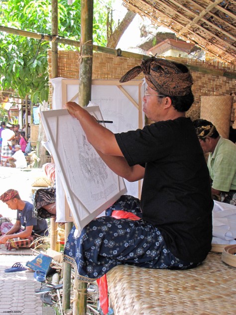 Artist in Ubud