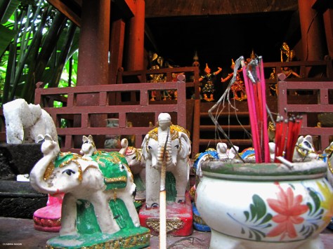 Casa degli spiriti, interno - Bangkok