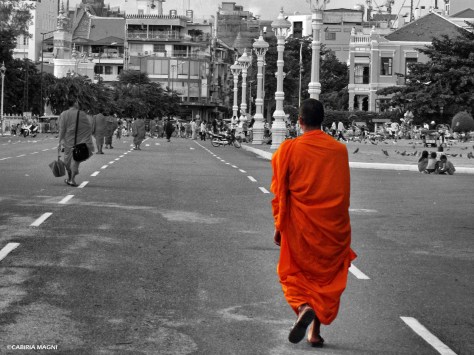 Buddhist monk Cambodia Cabiria Magni