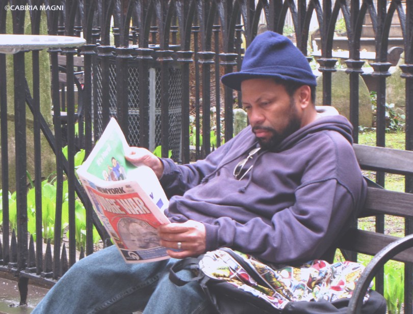 Reading in New York, Cabiria Magni