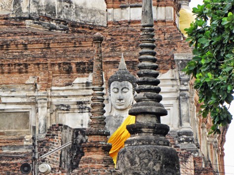Wat Yai Chai Mongkol Ayutthaya Cabiria Magni