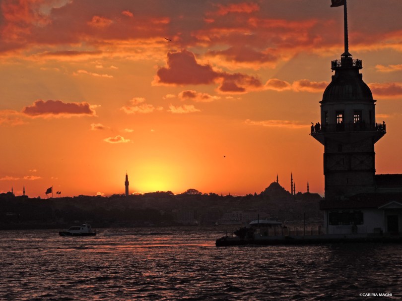 Il tramonto di Salacak Cabiria Magni Istanbul