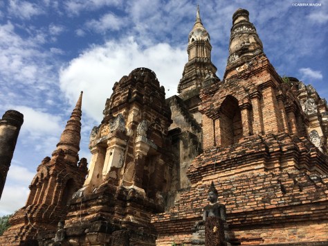 Wat Mahathat come Angkor Cabiria Magni Thailandia