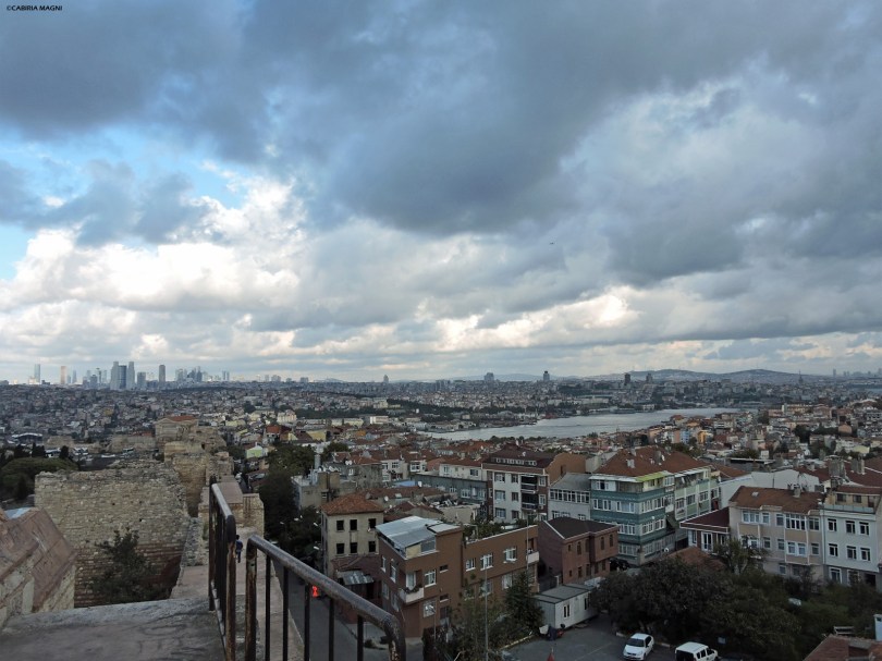Istanbul vista panorama Cabiria Magni
