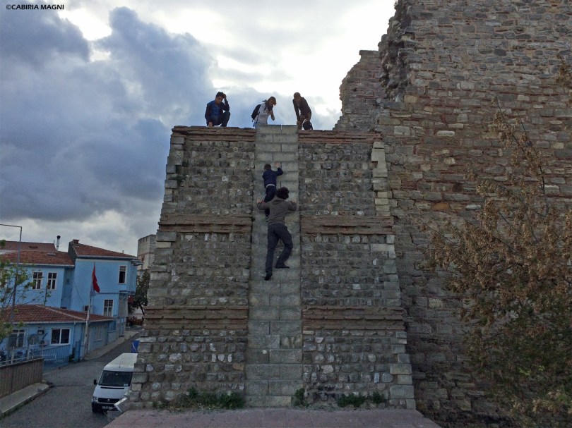 Istanbul mura teodosiane Cabiria Magni