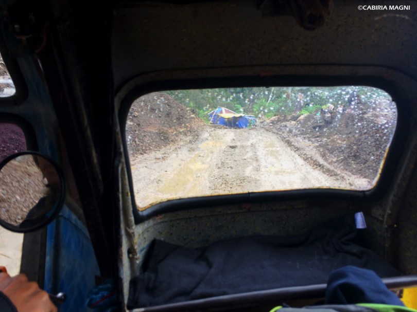 Sulla strada per Hapao.