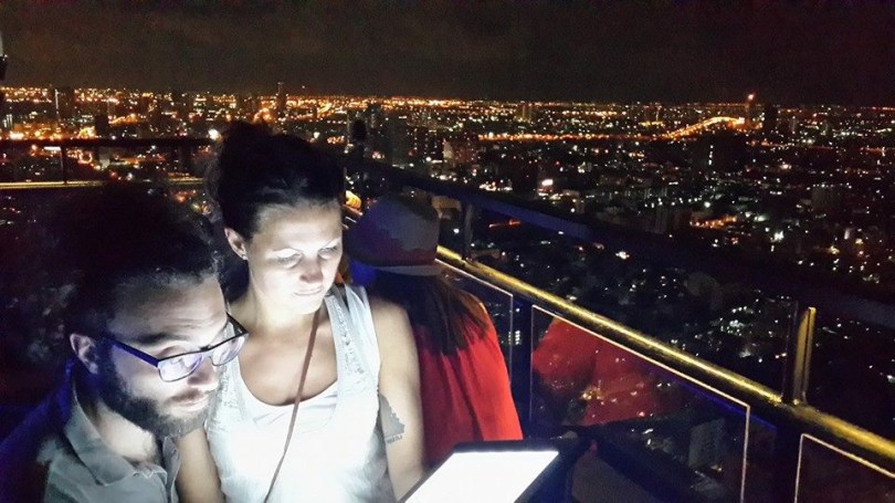 Aperitivo al Vertigo Moon Bar Bangkok