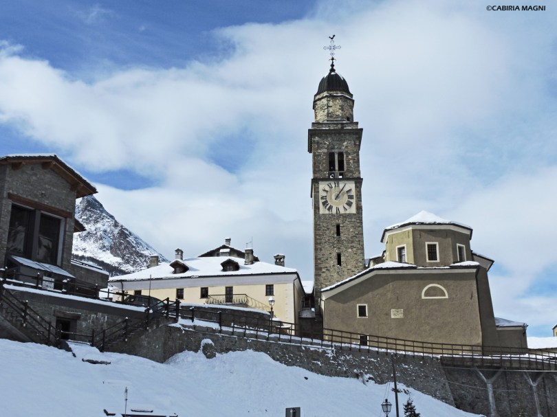 La chiesa di Cogne.