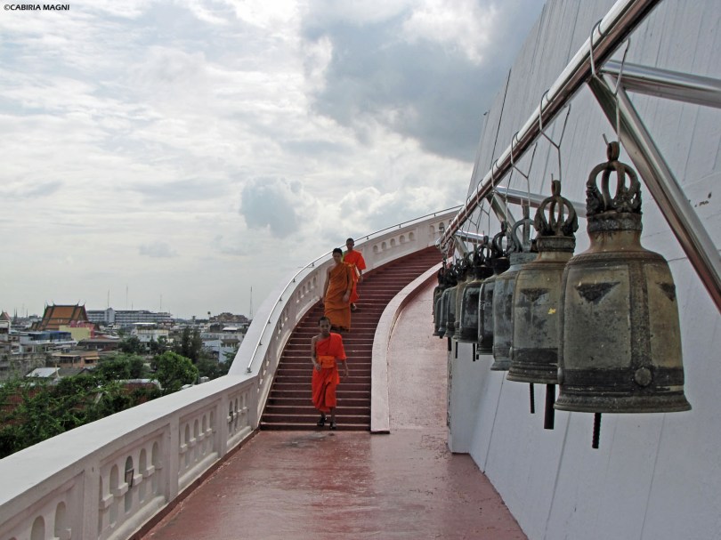 Monaci al Golden Mount. Bangkok, Cabiria Magni
