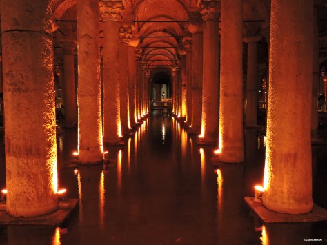 Cisterna Basilica, interno Cabiria Magni Istanbul