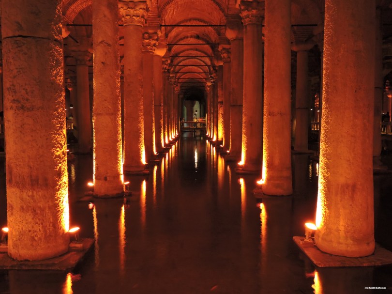 Cisterna Basilica, interno Cabiria Magni Istanbul