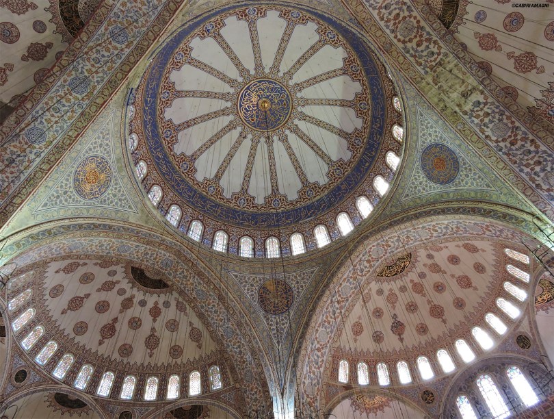 Moschea Blu, interno, Istanbul, Cabiria Magni