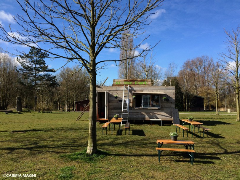 Frankendael Park: il bar. Amsterdam Oost