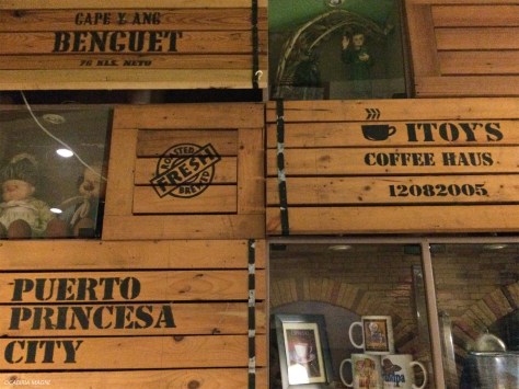 Itoy's coffee haus, Puerto Princesa, Cabiria Magni