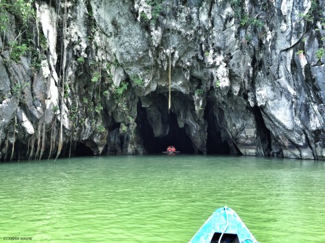 Underground River: ingresso. Palawan, Cabiria Magni