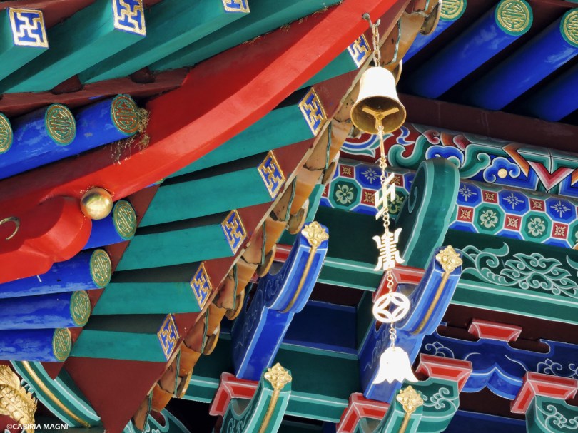 Tempio Yuantong, dettagli. Cabiria Magni