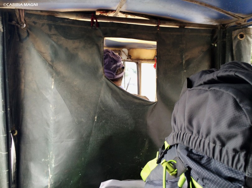 Il viaggio in tuk tuk. Kunming, Cina