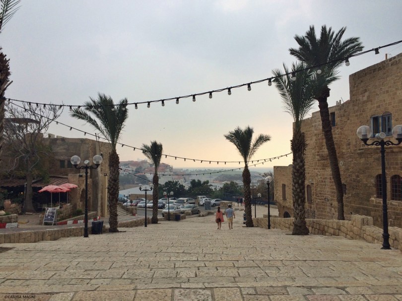 In cima alla collina di Jaffa. Cabiria Magni, Israele