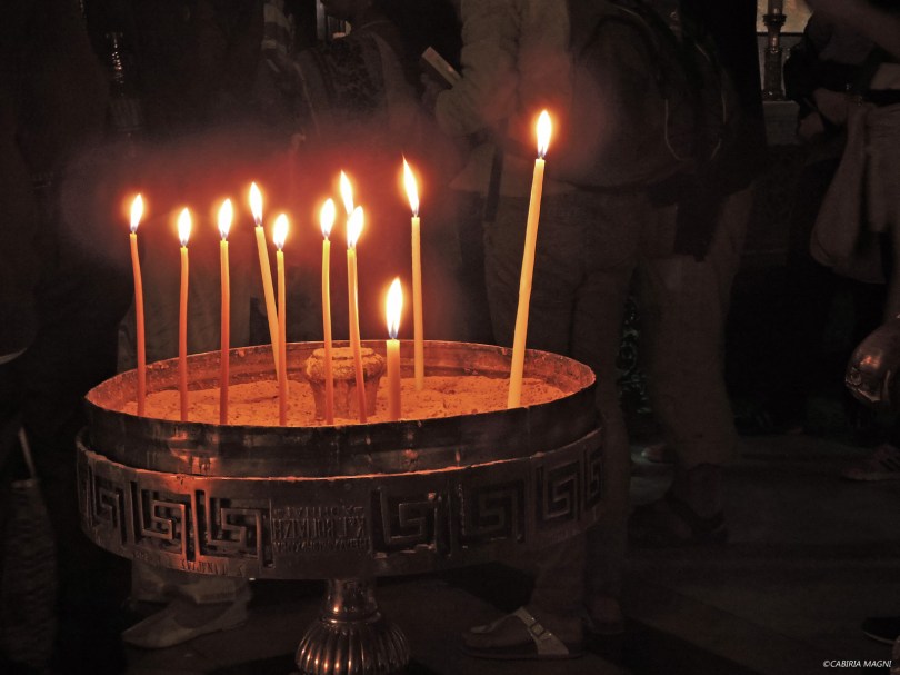 Gerusalemme, nel complesso del Santo Sepolcro, Cabiria Magni