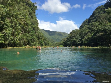 Le pozze di Semuc Champey, Guatemala, Cabiria Magni