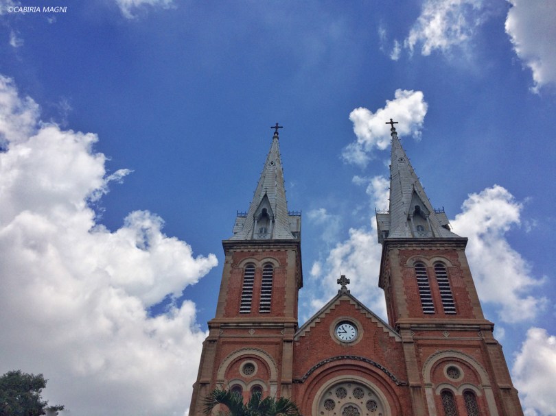 Notre Dame church Saigon. Cabiria Magni, Vietnam