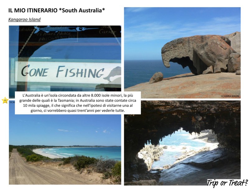Il mio itinerario: South Australia