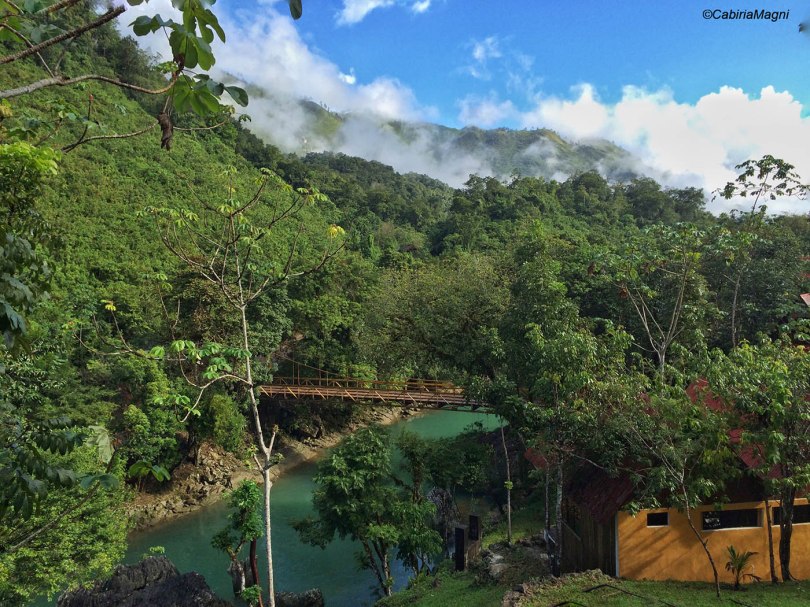 Il rio Cahabon dal lodge. Semuc Champey