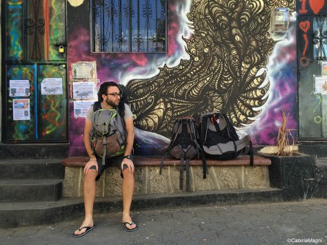 In partenza da San Pedro la Laguna, Guatemala. Viaggi, zaini, Cabiria Magni