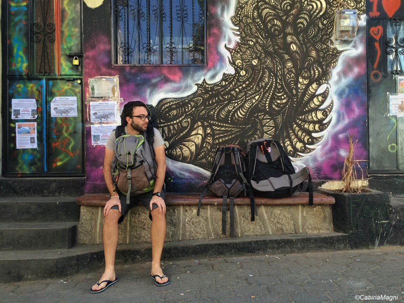 In partenza da San Pedro la Laguna, Guatemala. Viaggi, zaini, Cabiria Magni