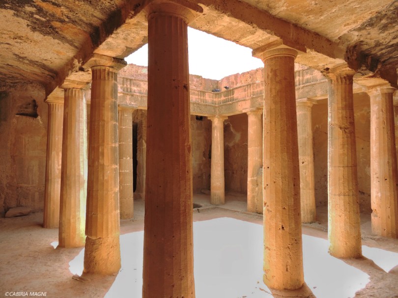 Paphos, le tombe dei re. Tomba numero 3. Cipro, Cabiria Magni