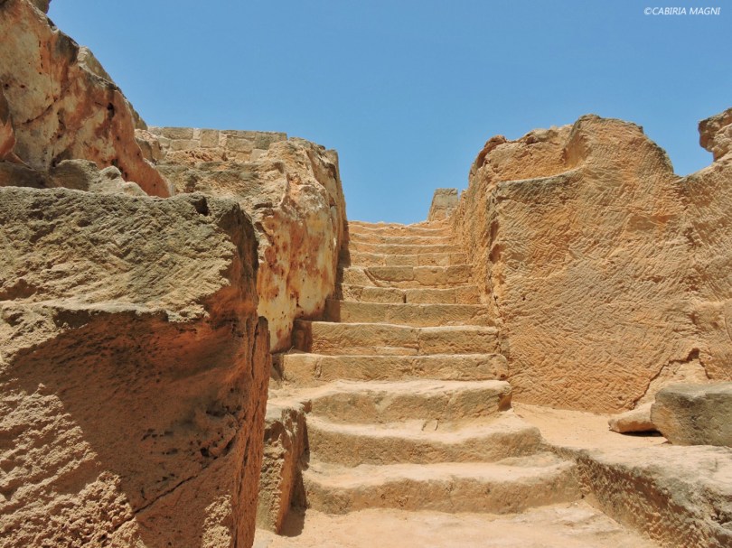 Paphos, le tombe dei re. Cabiria Magni, Cipro