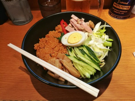 Ramen senza brodo, stazione di Kyoto. Cabiria Magni, Giappone