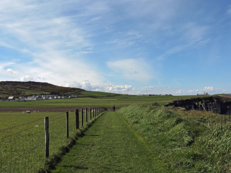 La zona di Carrick-a-Rede, Irlanda, Cabiria Magni