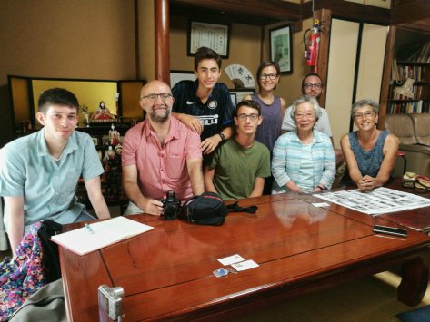 Incontri al World Friendship Center di Hiroshima. Cabiria Magni, Giappone
