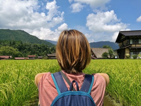 A Shirakawa-Go, Giappone, Cabiria Magni