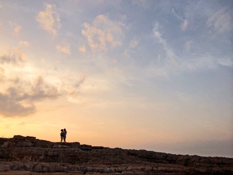 Tramonto a Polignano a Mare. Puglia Cabiria Magni