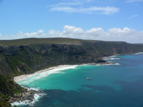 Kangaroo Island, vista sulla costa . Australia, Cabiria Magni