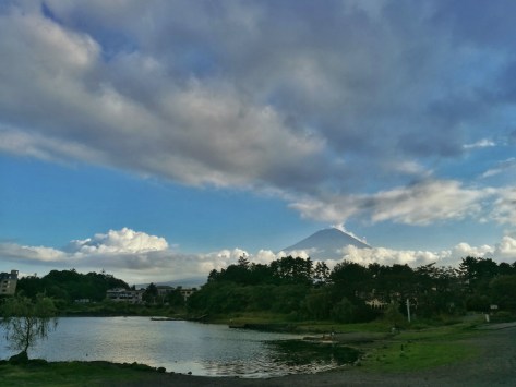 Kawaguchico, vista sul Fuji