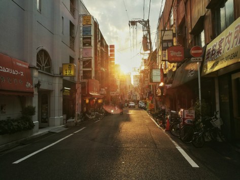 Hiroshima al tramonto