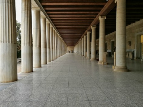 Stoa di Attalo, Cabiria Magni, Atene