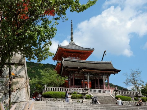Kiyomizu-dera, parte del complesso. Cabiria Magni, Giappone