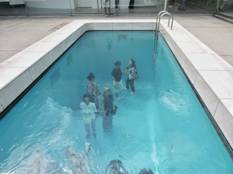 Installazione al museo d'arte contemporanea, Kanazawa. Giappone, Cabiria Magni