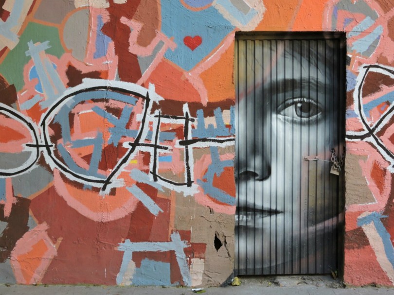 Barrio del Carmen, murales, Valencia, Cabiria Magni